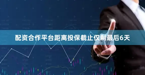 配资合作平台距离投保截止仅剩最后6天